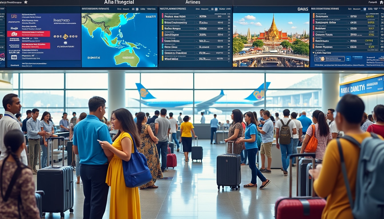 discover the best flights to bangkok, explore various airline options, and find the perfect travel deals for your next adventure in thailand's vibrant capital.