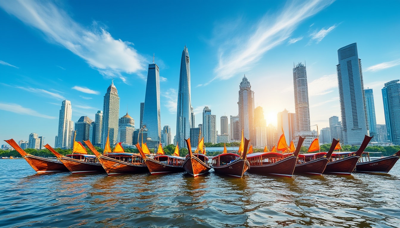 explore the unique geographical features of bangkok, a vibrant city known for its intricate canals, lush parks, and diverse urban landscapes. discover how the chao phraya river shapes the city's environment and influences its culture and economy.