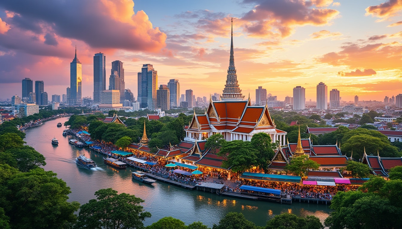 discover the captivating blend of nature and geography that defines bangkok. explore the city's lush parks, vibrant waterways, and unique topography, showcasing how its natural landscapes intertwine with urban life. uncover the ecological diversity and geographical features that make bangkok a remarkable destination.