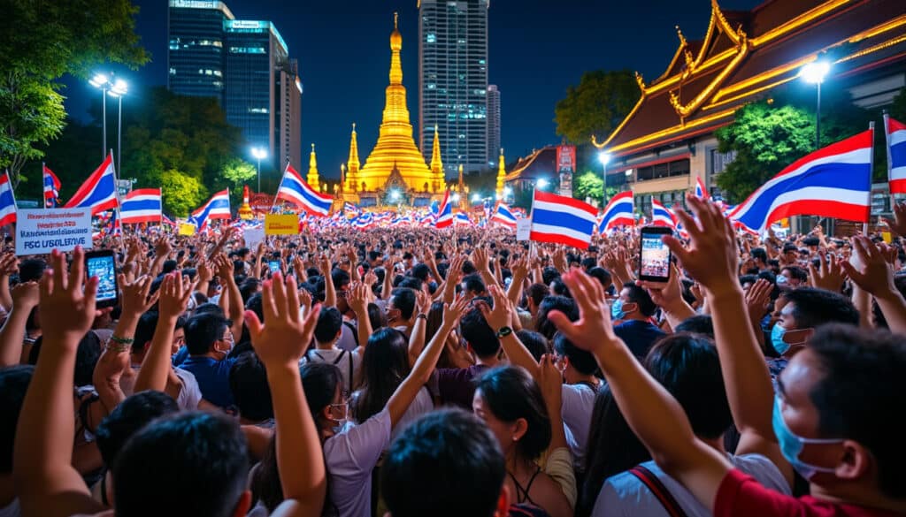 explore the recent protests and social unrest in bangkok, examining the causes, key events, and impact on the community. discover the voices of the demonstrators and the government's response in this in-depth analysis of thailand's ongoing struggle for democracy.