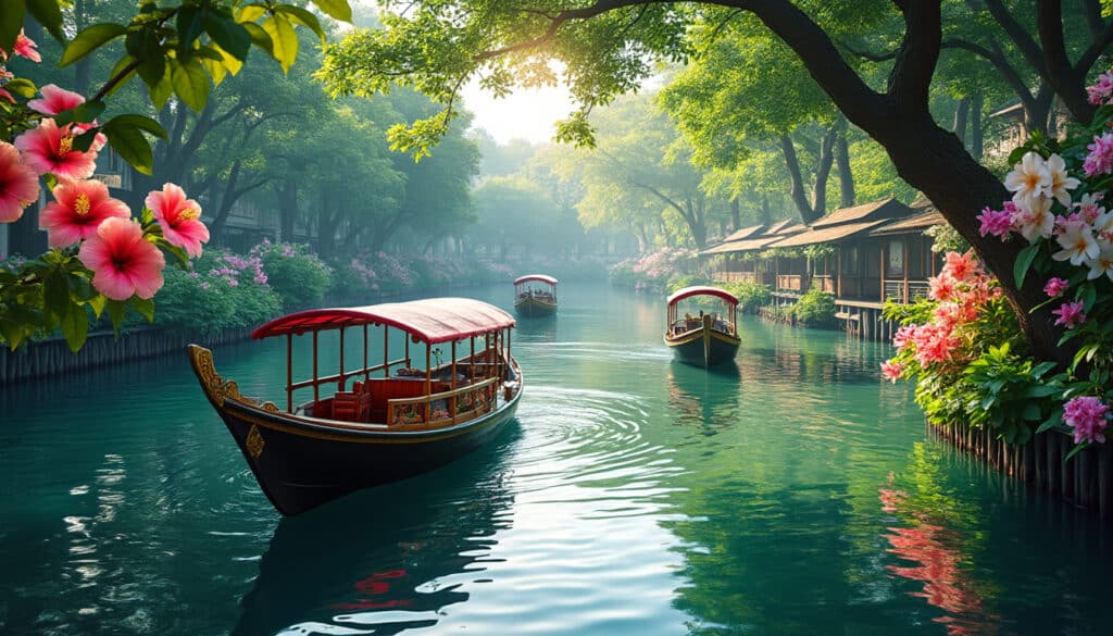 explore the serene rivers and picturesque water bodies near bangkok, where lush landscapes meet cultural richness. discover hidden gems, traditional boat tours, and vibrant local life along the waterways, perfect for a unique escape from the bustling city.