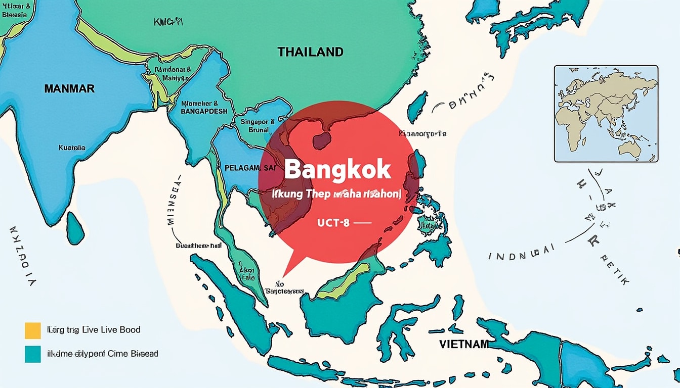discover the current time and time zone in bangkok, including details on daylight saving time, utc offset, and tips for adjusting to local time when visiting thailand's vibrant capital.