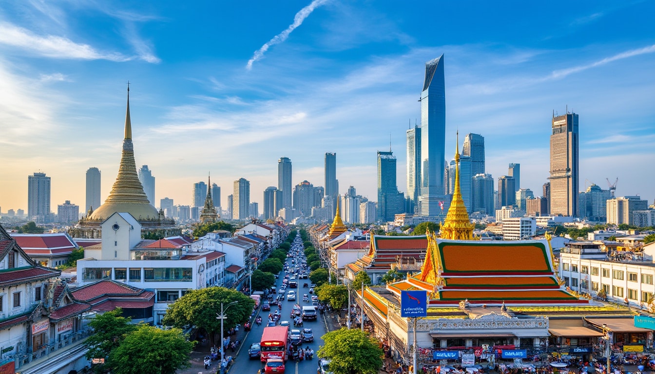 discover the current weather conditions in bangkok, including temperature, humidity, and forecasts. stay informed about what to expect when visiting this vibrant city and plan your activities accordingly.