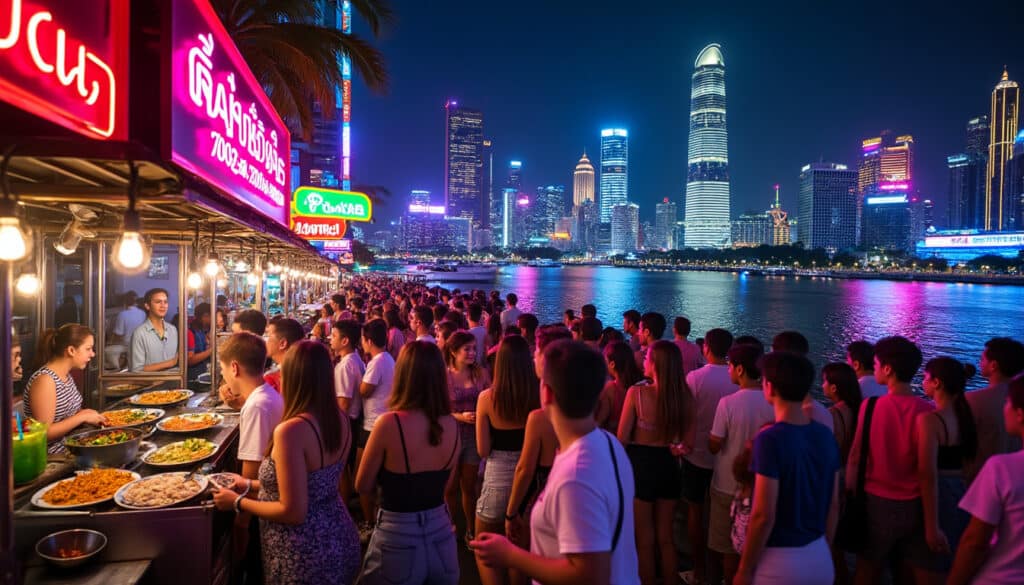 discover the vibrant nightlife of bangkok with our ultimate guide on what to do after dark. from bustling night markets and rooftop bars to cultural performances and local eateries, explore the best activities that the city has to offer at night.